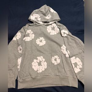 Denim Tears Size M Grey OG Hoodie.
